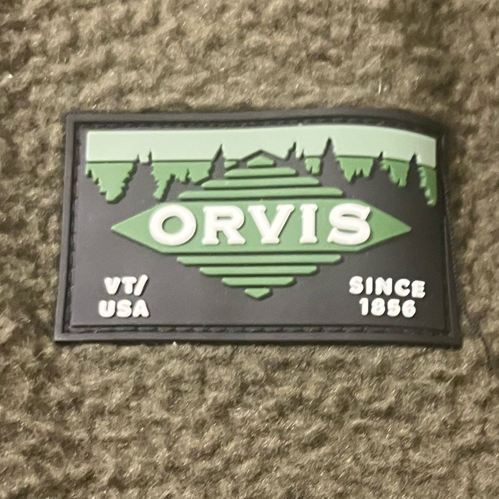 Orvis Olive Green Fleece Full Zip Jacket — Size Large NWT - Picture 3 of 8